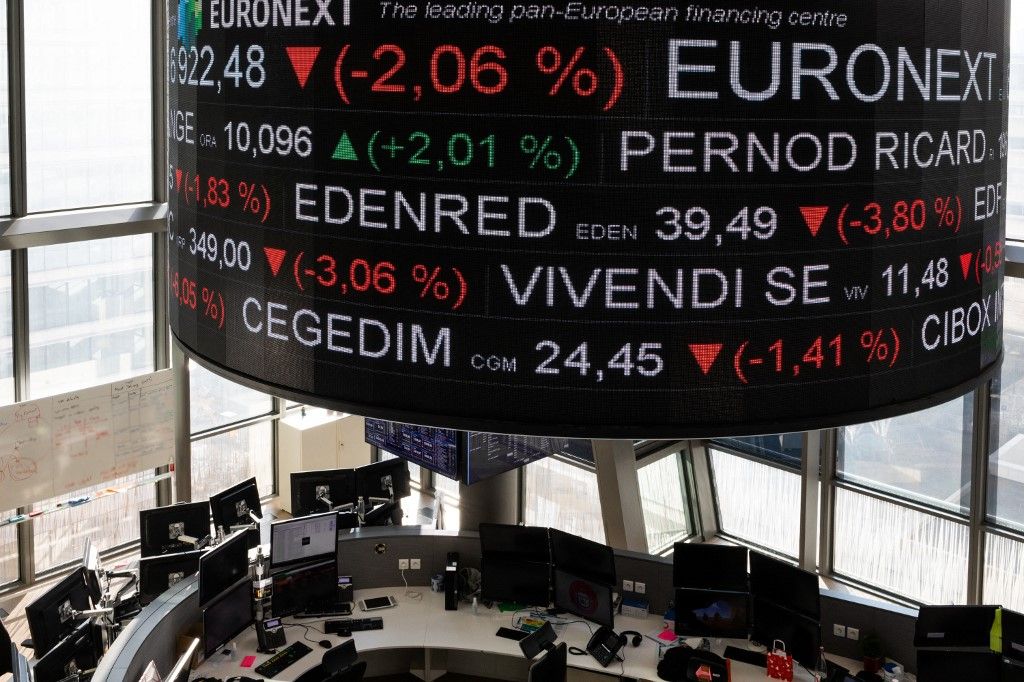 európai részvénypiacok FRANCE - STOCK EXCHANGE - EUROPE - ECONOMY - EURONEXT HEADQUARTERS IN FRANCE