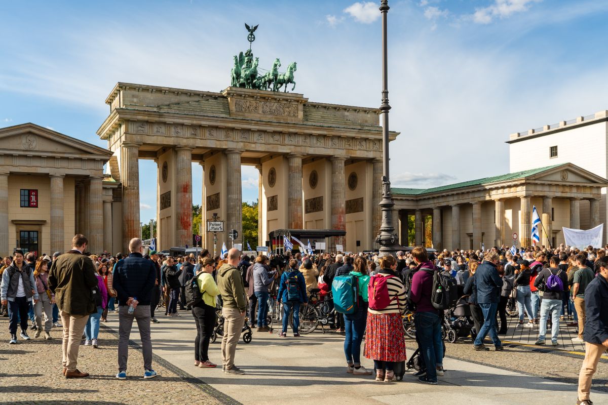 Berlin,Germany,October,8,,2023:,About,2000,People,Came,To