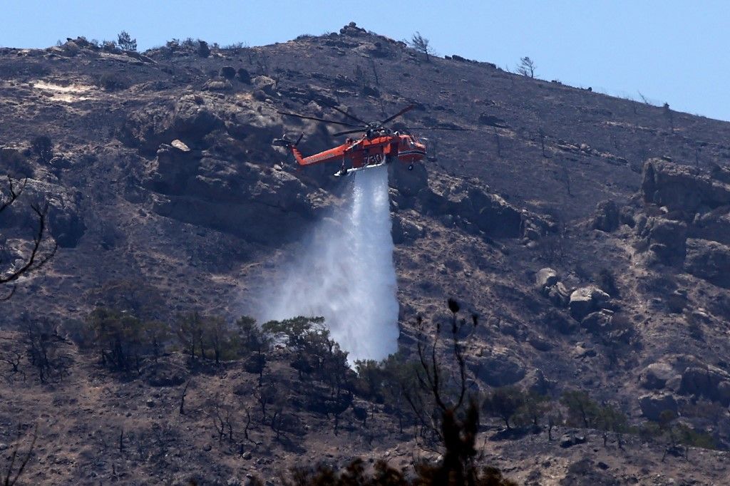 Wildfire in Crete brought under control