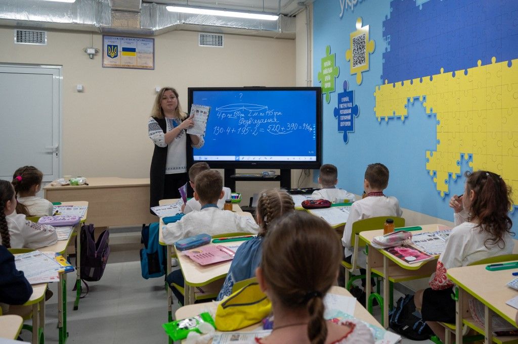 iskolakezdés Ukrajnában