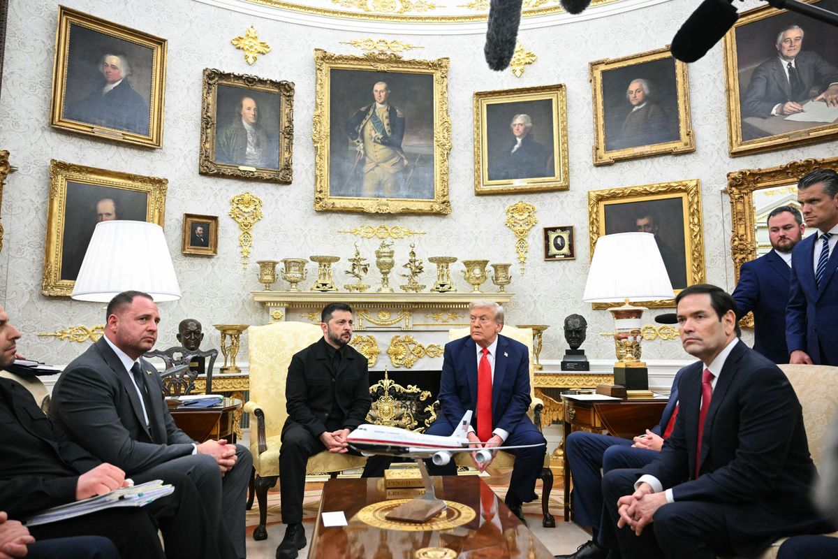 Trump meets Zelensky and European leaders in Washington DC