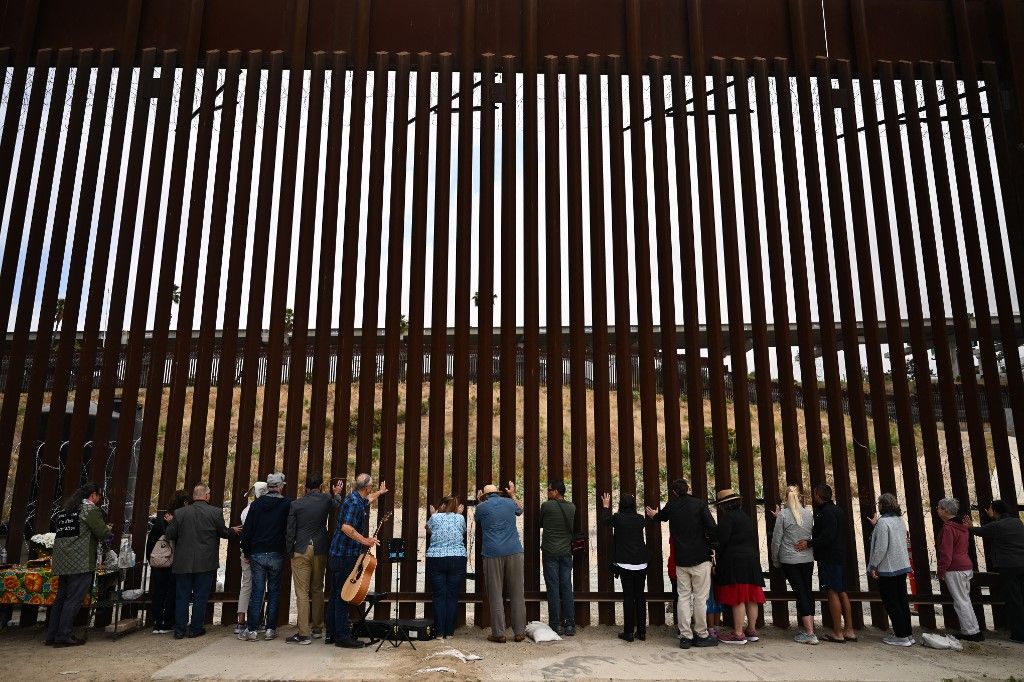 amerikai-mexikói határkerítés, amerika, Trump, határ, 