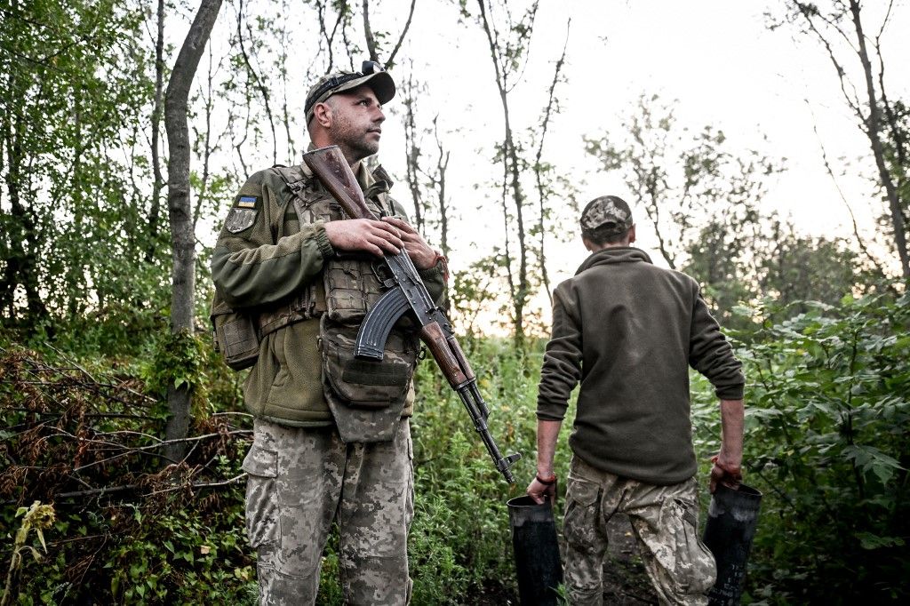 Artillery unit of Ukraine?s 152nd Jaeger Brigade on combat mission in Pokrovsk sector