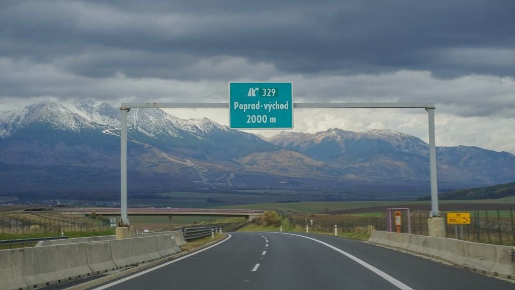 szlovák autópálya