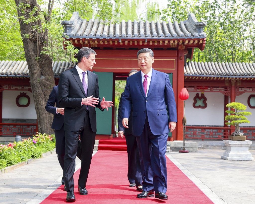 CHINA-BEIJING-XI JINPING-SPAIN-PM-MEETING (CN)