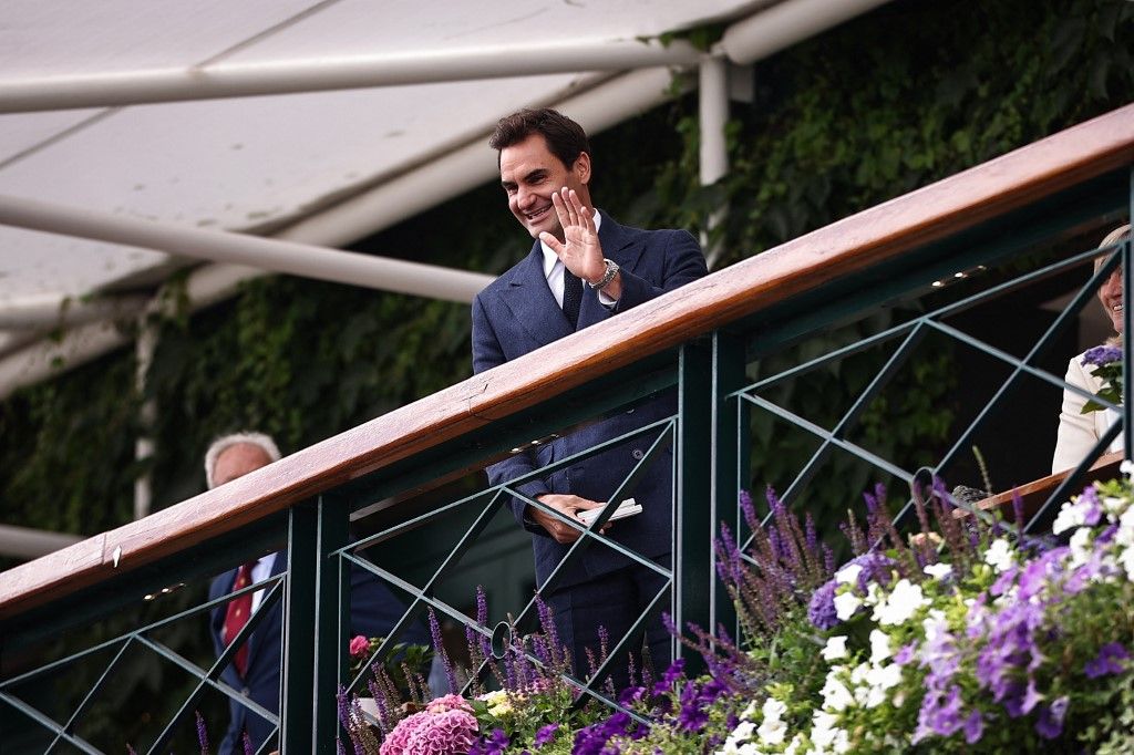 On Roger Federer