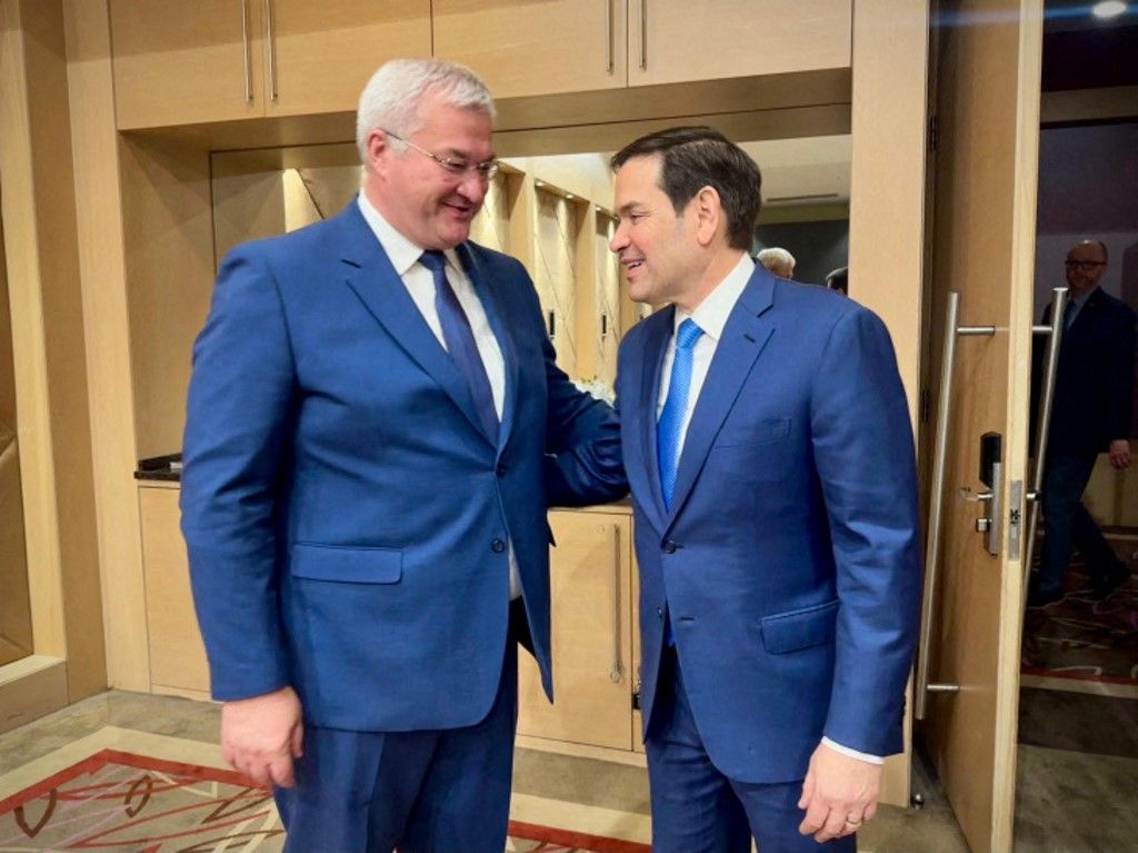 ukrajna Andrii Sybiha-Marco Rubio meeting in Antalya