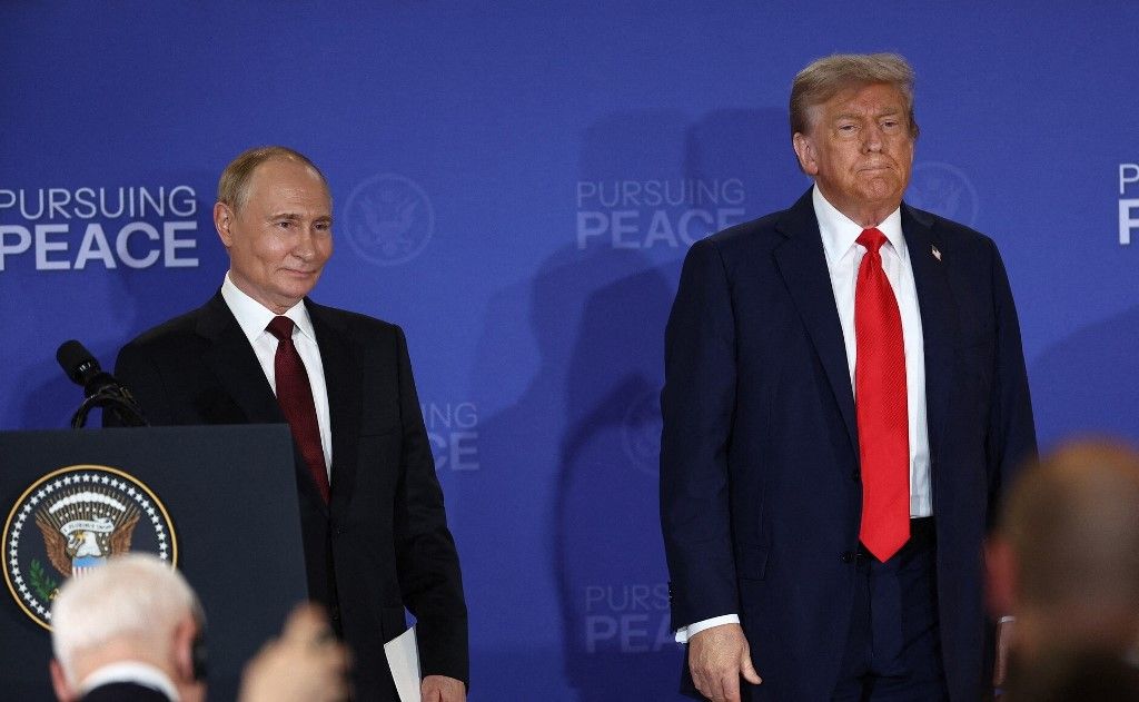 Trump and Putin hold joint press conference in Alaska after summit