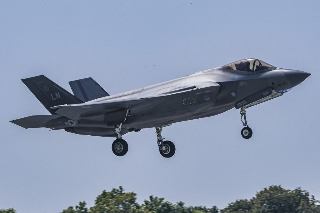 Lockheed Martin F-35 Lightning II At Paris Air Show 2025