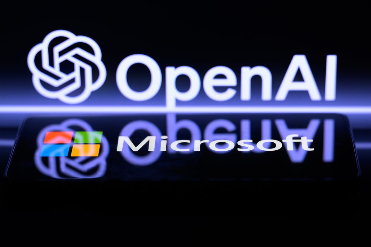 Microsoft,Logo,Is,Displayed,On,A,Smart,Phone,,With,Openai