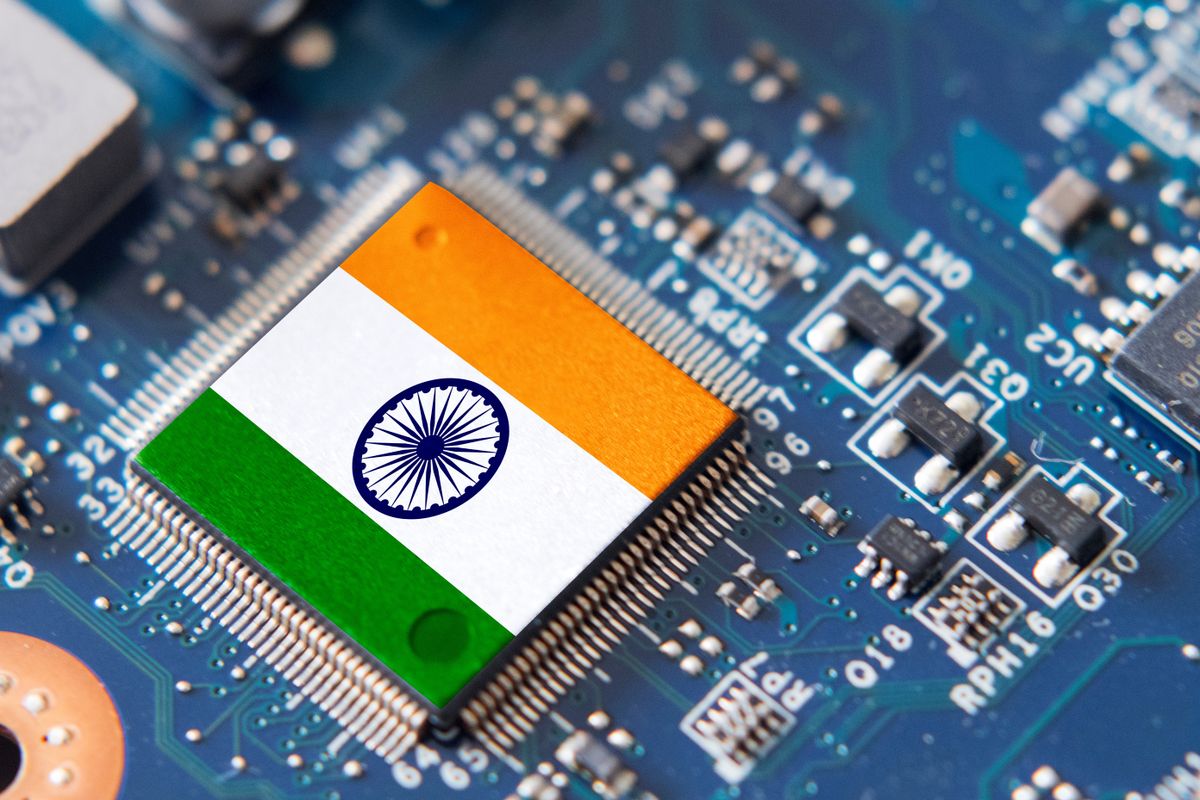 Computer,Chip,On,Pcb,Board,With,India,Flag India, a csigyártás feltörekvő csillaga: új szereplő a világ félvezetőipari térképén