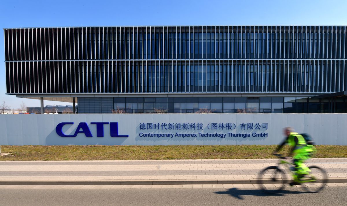 CATL builds battery, kína, kínai,akkumulátorgyár cell factory in Thuringia