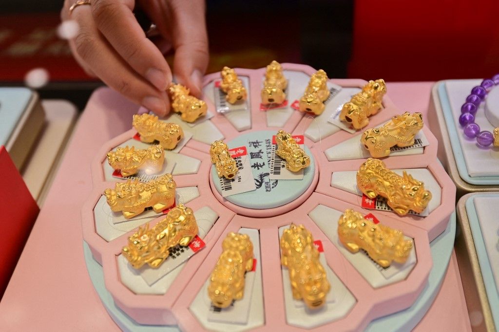 International Gold Price arany