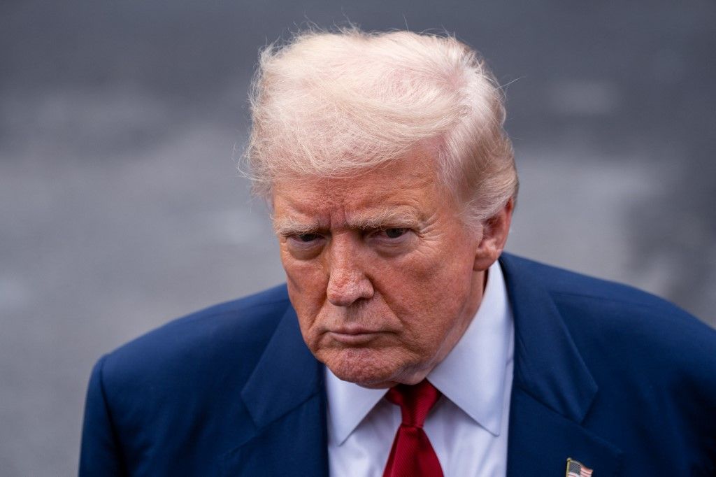 President Trump Departs For A Weekend In New Jersey
