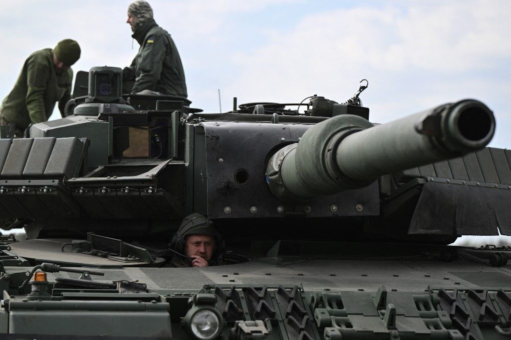 ukrán Leopárd 2 Rheinmetall