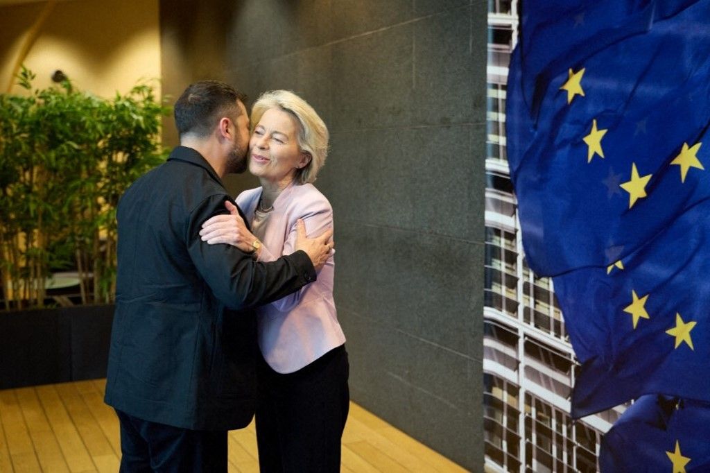Az EU gazdasága nem hálálta meg Zelenszkij ölelését, Ursula von der Leyennek most azon kell törnie a fejét, a Fehér Házban vállveregetést adnak-e érte, vagy orrpöckölést 