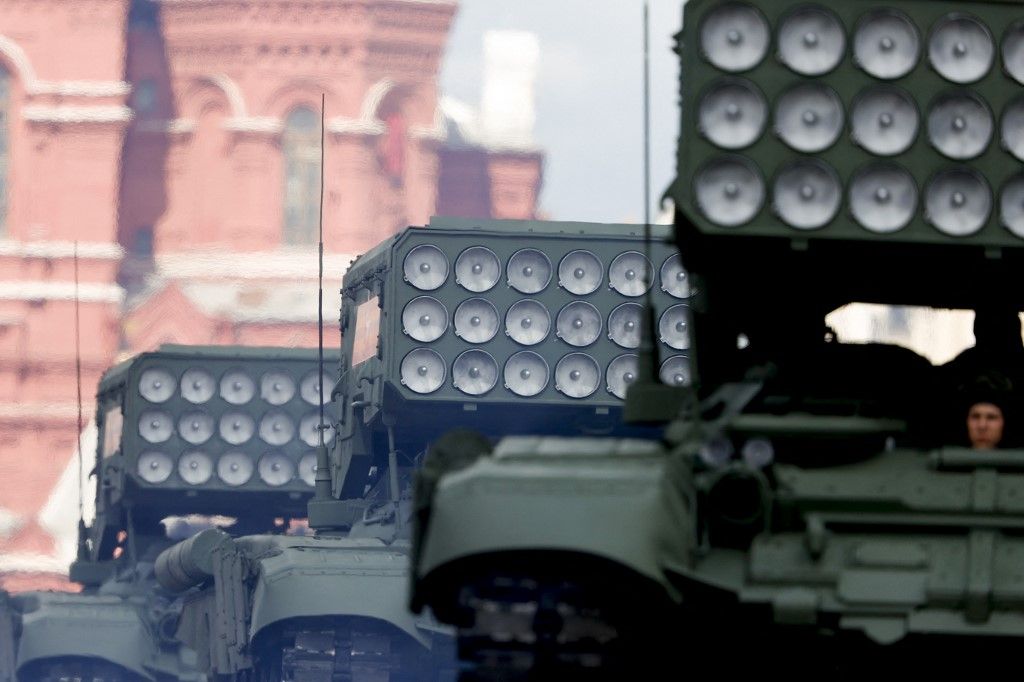 Red Square Military Parade Rehearsals