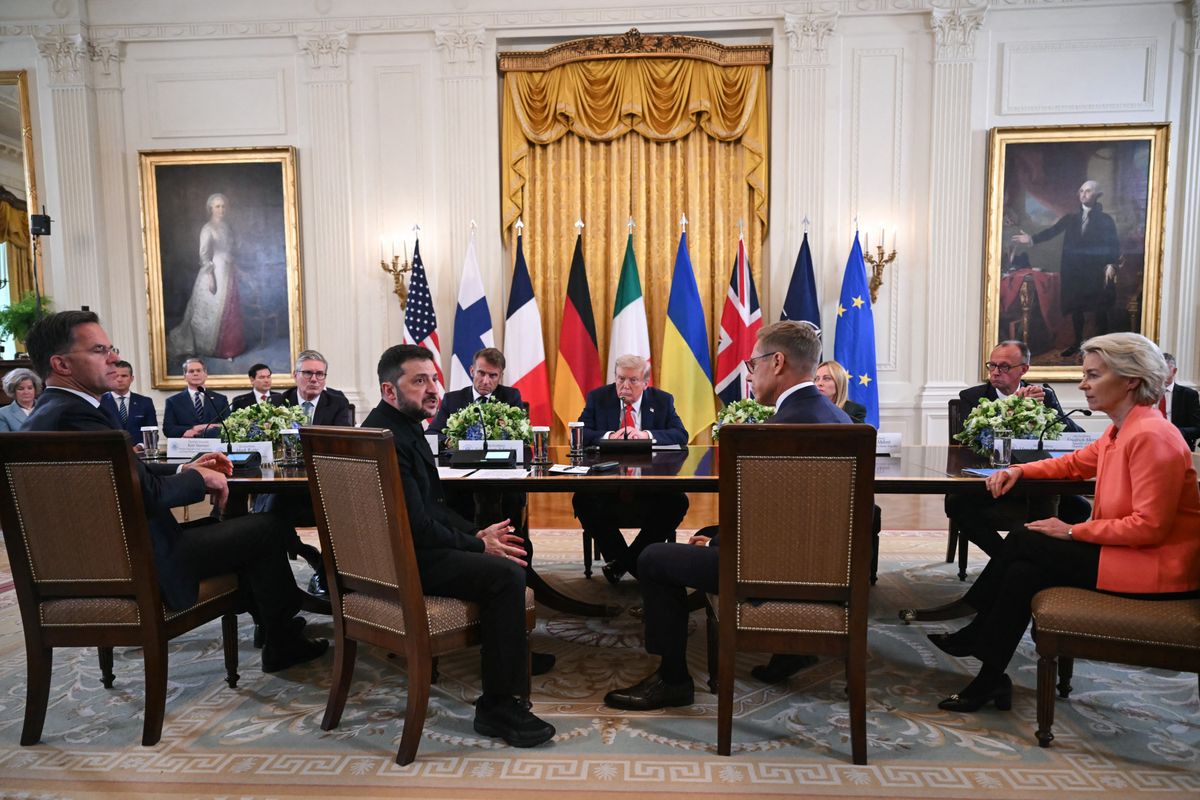 Trump meets Zelensky and European leaders in Washington DC Felgyorsultak az orosz-ukrán háború lezárását célzó tárgyalások