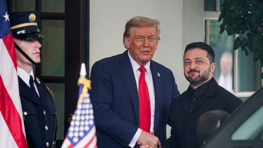 Képeken a Trump-Zelenszkij találkozó