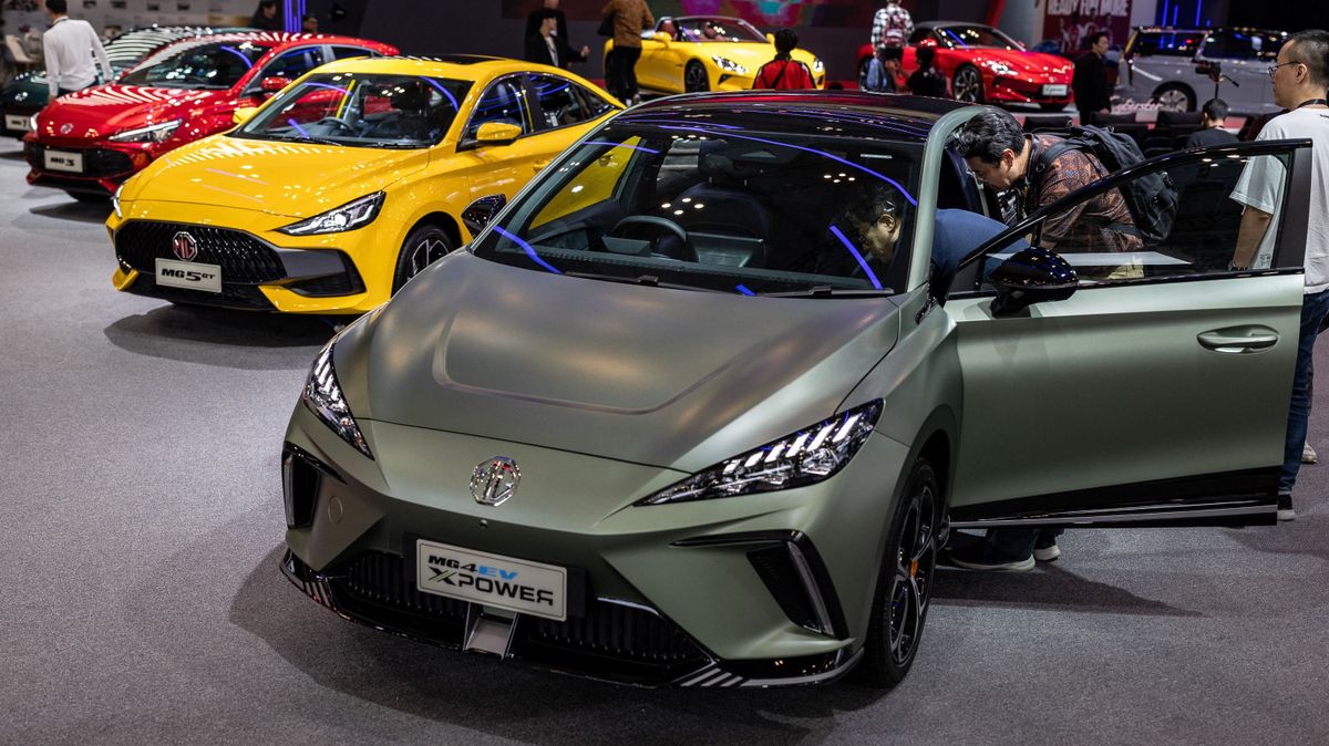 GAIKINDO Indonesia International Auto Show (GIIAS) kínai elektromos autó