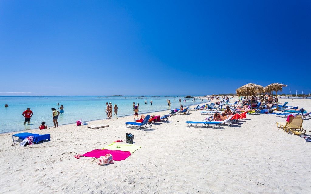 Elafonissi Beach, Chania region, Crete, Greek Islands, Greece, Europe