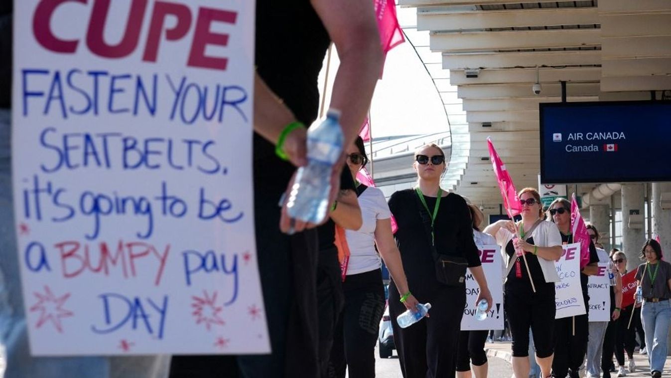 A kanadai kormány véget vet az Air Canada sztrájkjának Kép