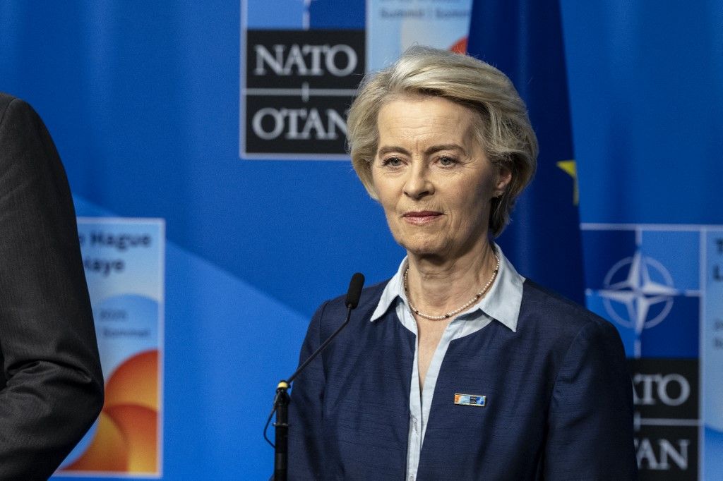 NATO Summit The Hague June 24, Ursula, Ukrajna