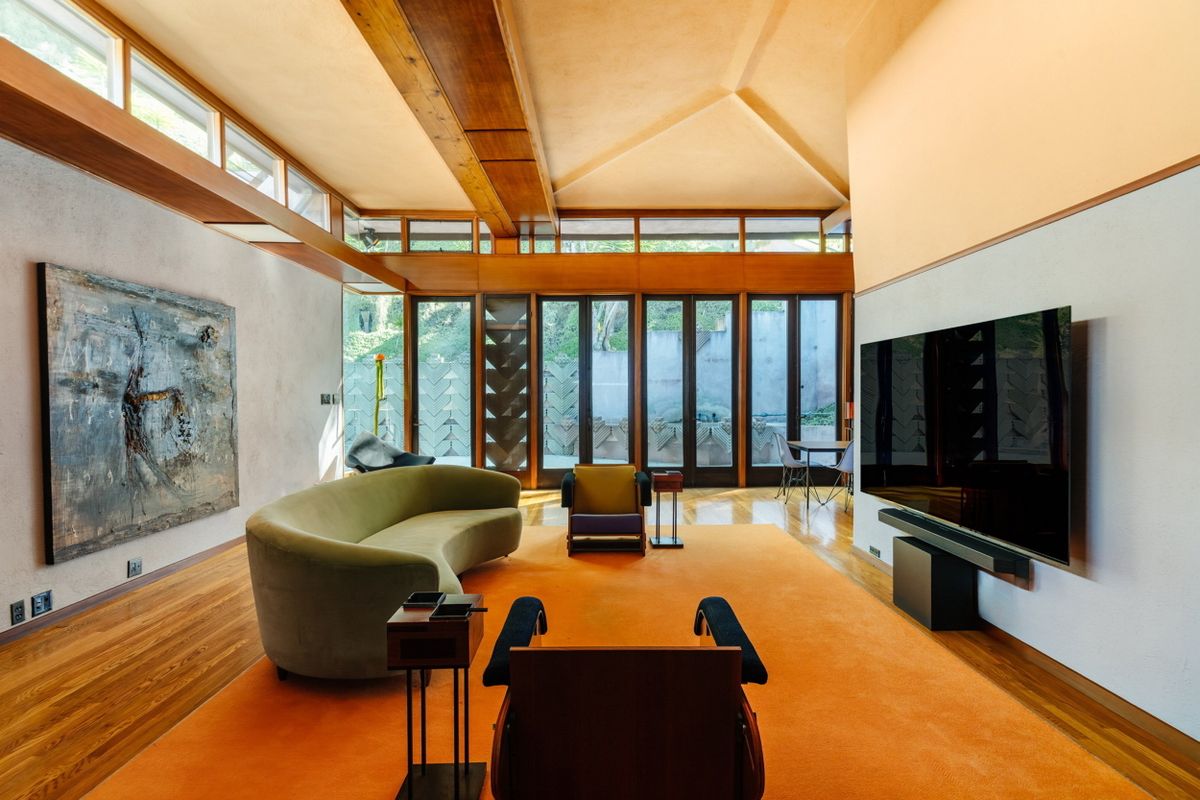 Sprawling Hollywood home of legendary director David Lynch's on sale - for $15m film
