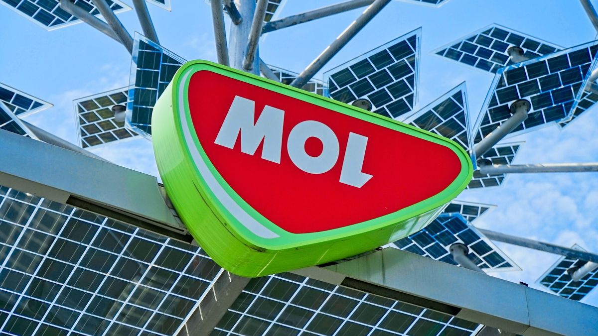 Budapest,,Hungary,-,July,8,,2024:,Mol,Logo,On,An