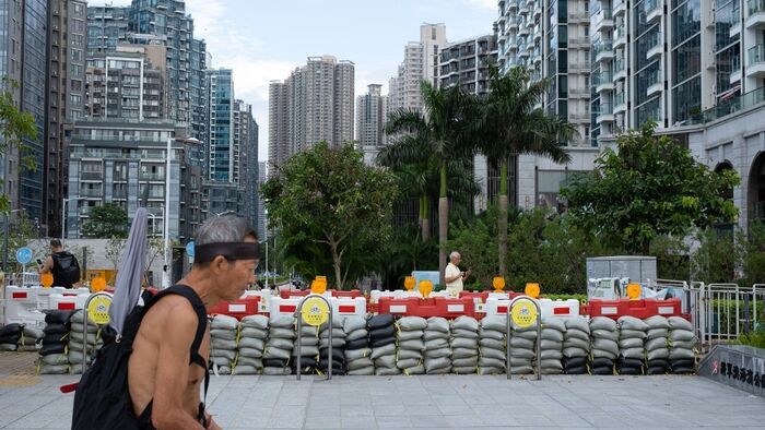 Ragasa tájfun ciklon szupertájfun
Hongkong, Kína