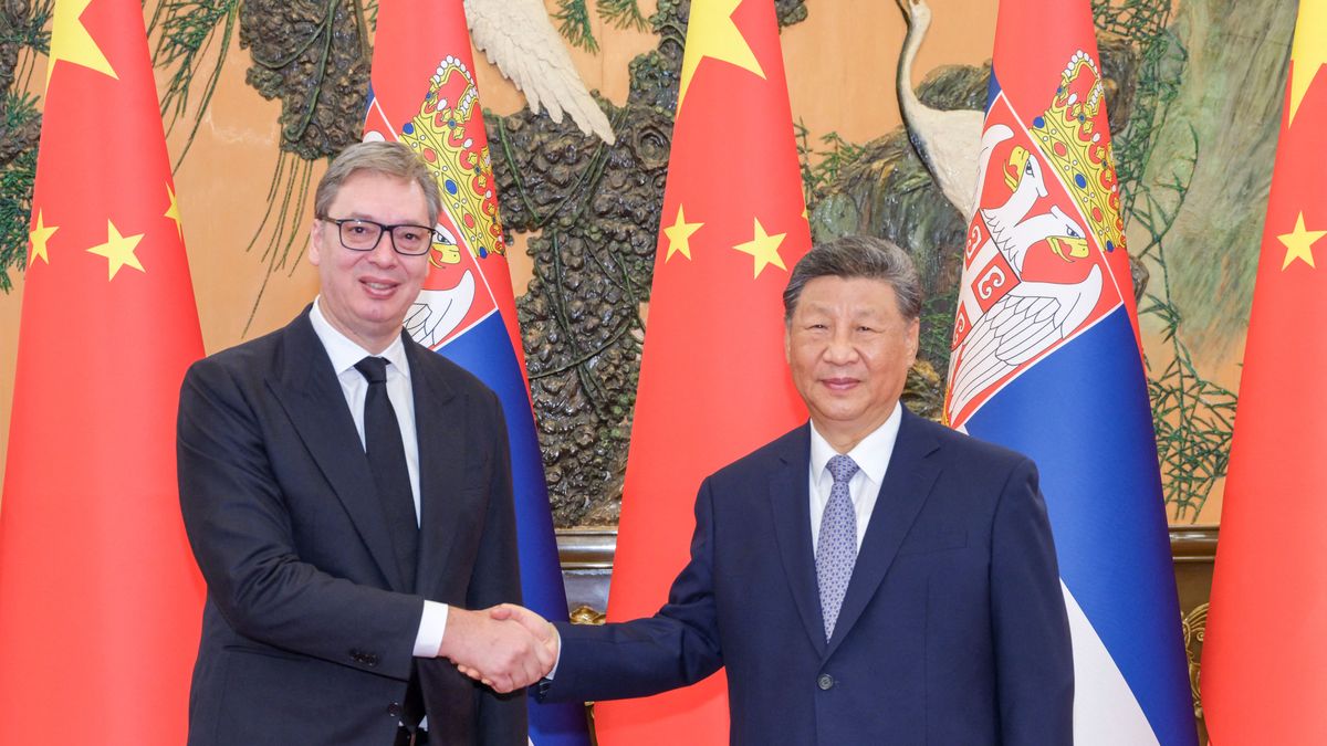 CHINA-BEIJING-XI JINPING-SERBIAN PRESIDENT-MEETING (CN) Budapest-Belgrád vasútvonal