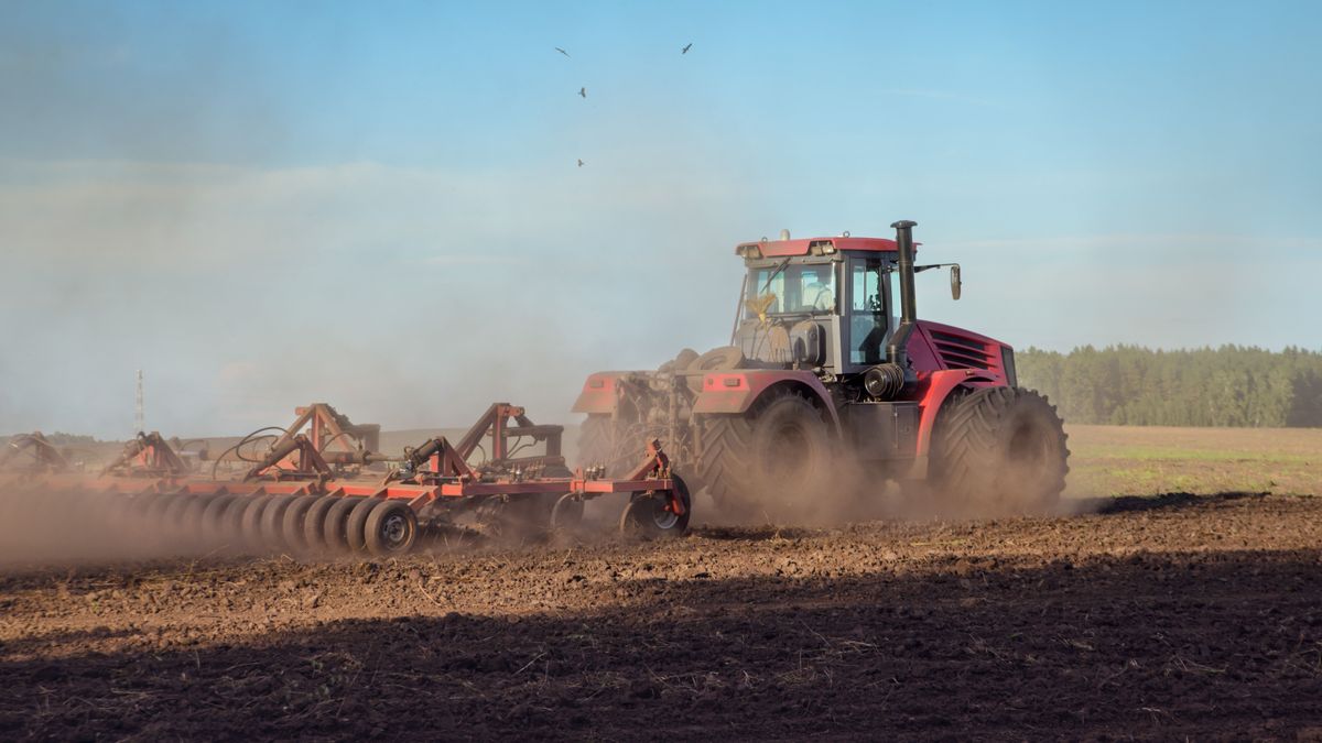 föld,Tractor,Plows,The,Land,Before,Sowing,Winter,Wheat,Varieties