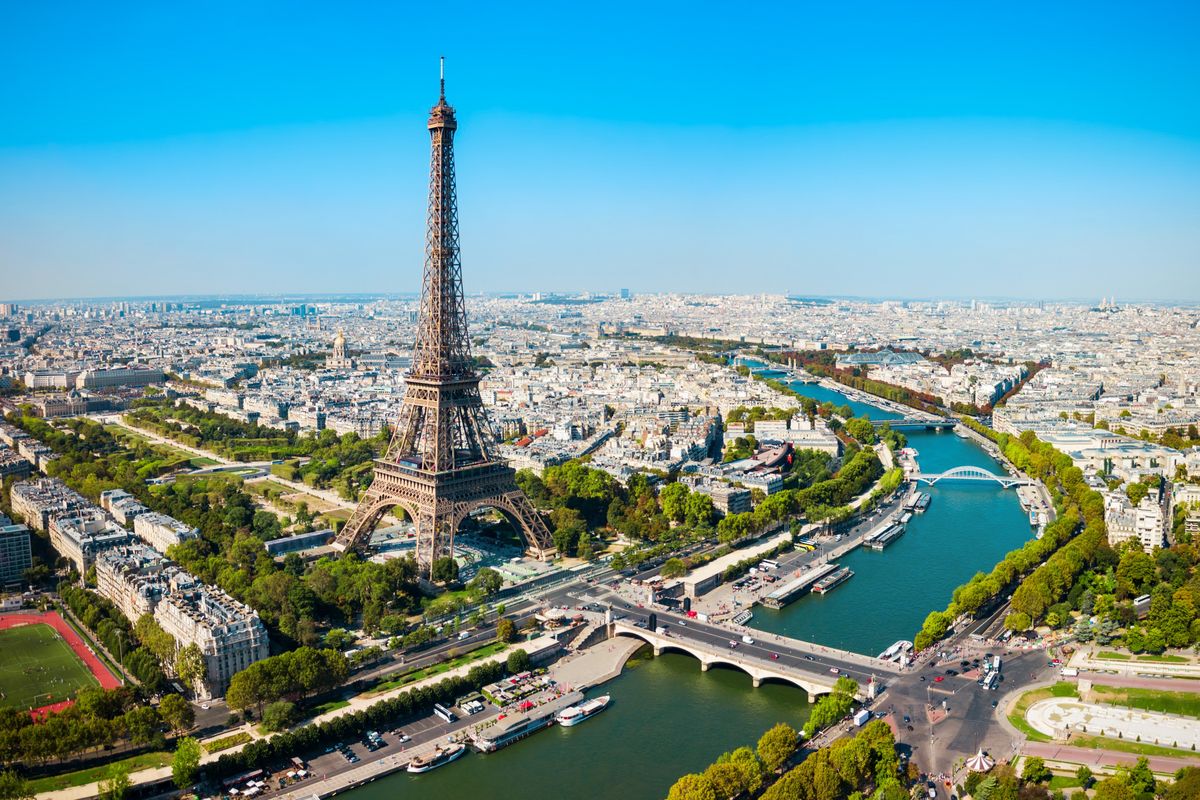 államkötvény Eiffel,Tower,Or,Tour,Eiffel,Aerial,View,,Is,A,Wrought