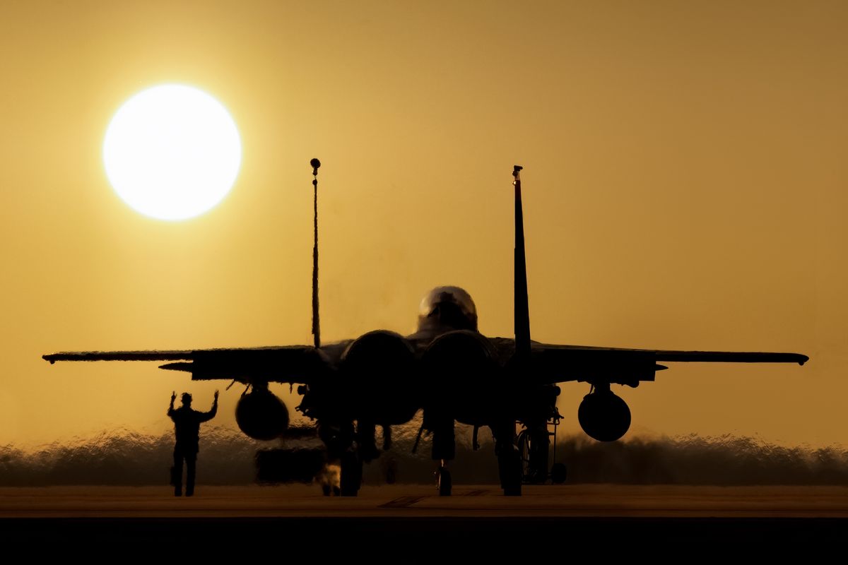 forint Lakenheath,,Suffolk,,England,,8,December,2022.,Modern,F15,Eagle,Fighter