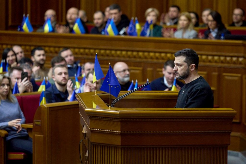 Zelenszkij ukrán költségvetés ukrán parlament
