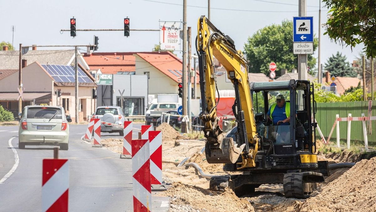 magyar utak állapota, építkezés, útépítés
