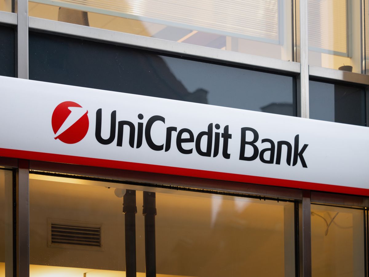 Prague,,Czechia,-,2.,October,2024:,Unicredit,Bank,Logo,Sign