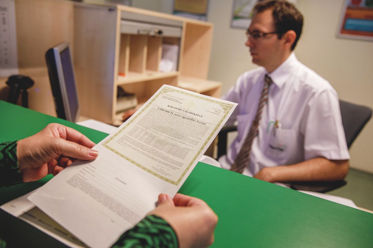 Magyar Posta, állampapír