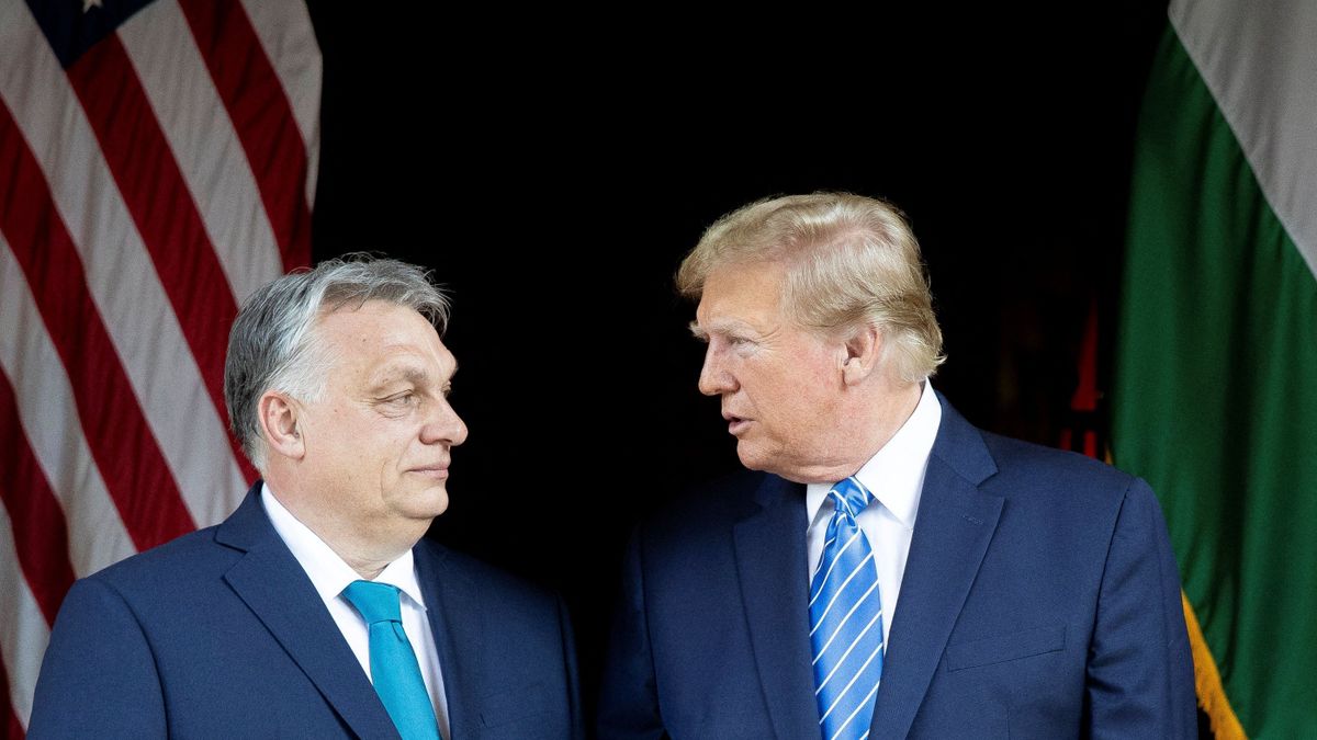 Donald Trump Orbán Viktor