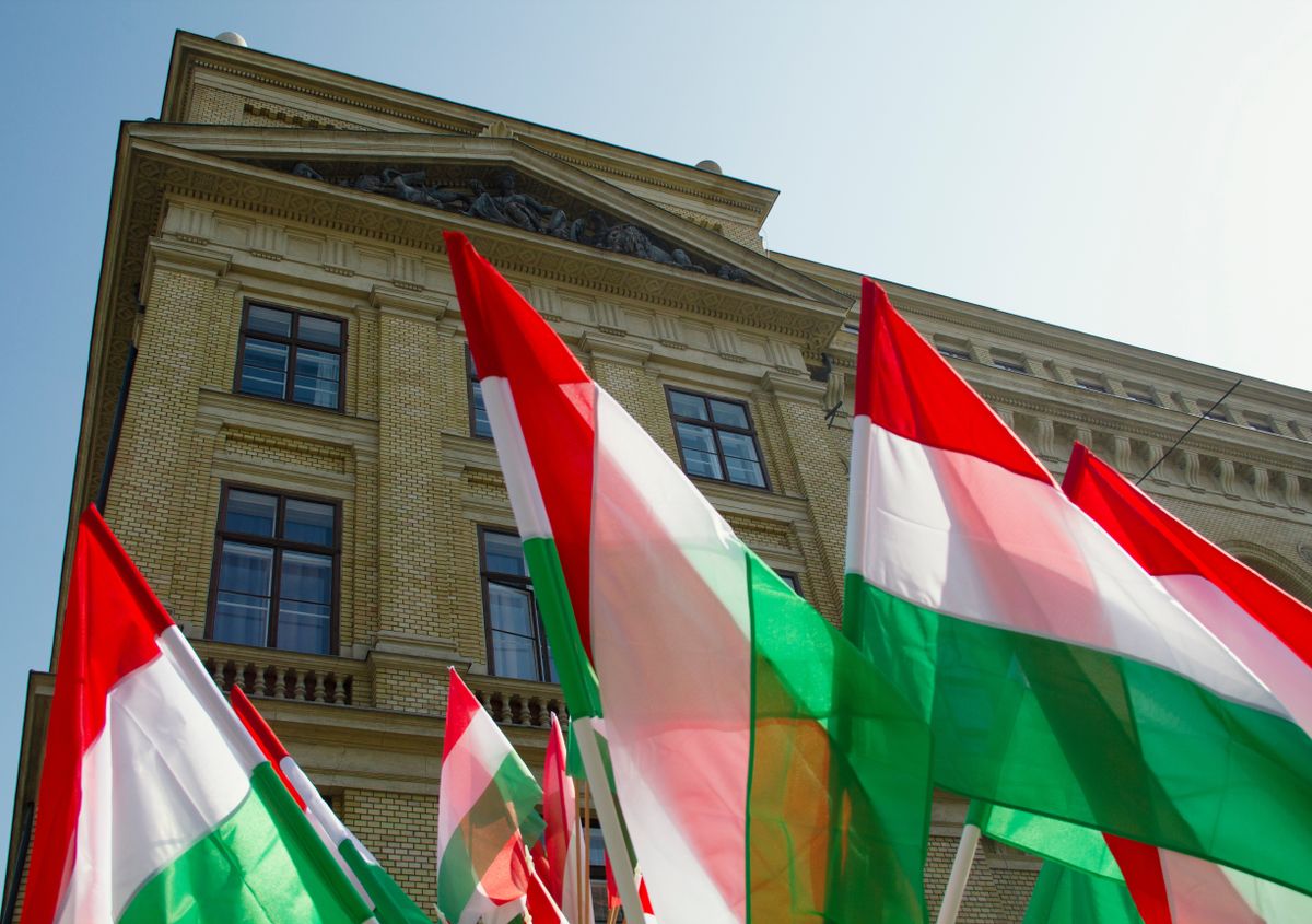 magyar gazdaság, magyar zászló, Hungary