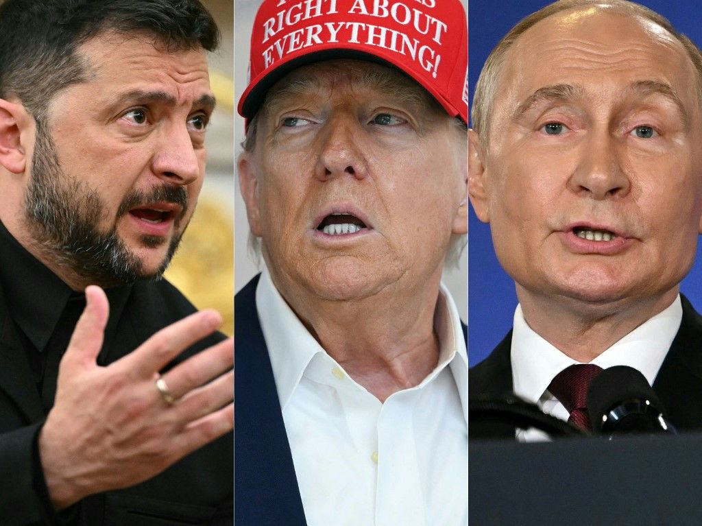 Trump meets Zelensky and European leaders in Washington DC
