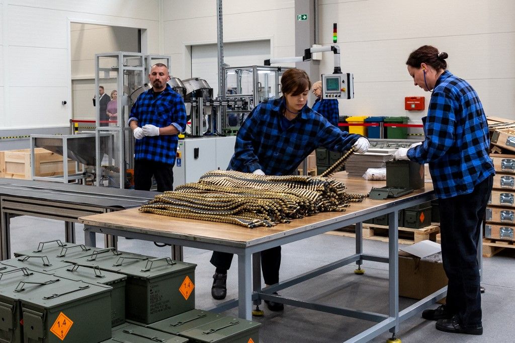 Polish Factory Five-fold Increase In Ammunition Production