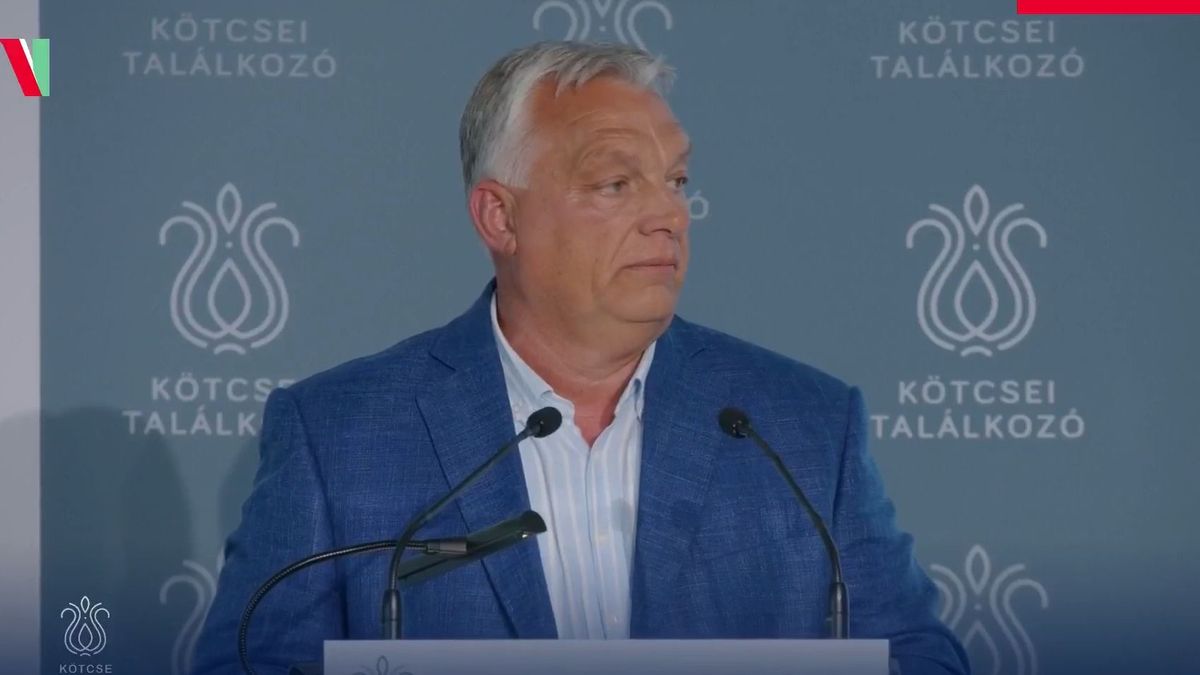 Orbán Viktor Kötcsén