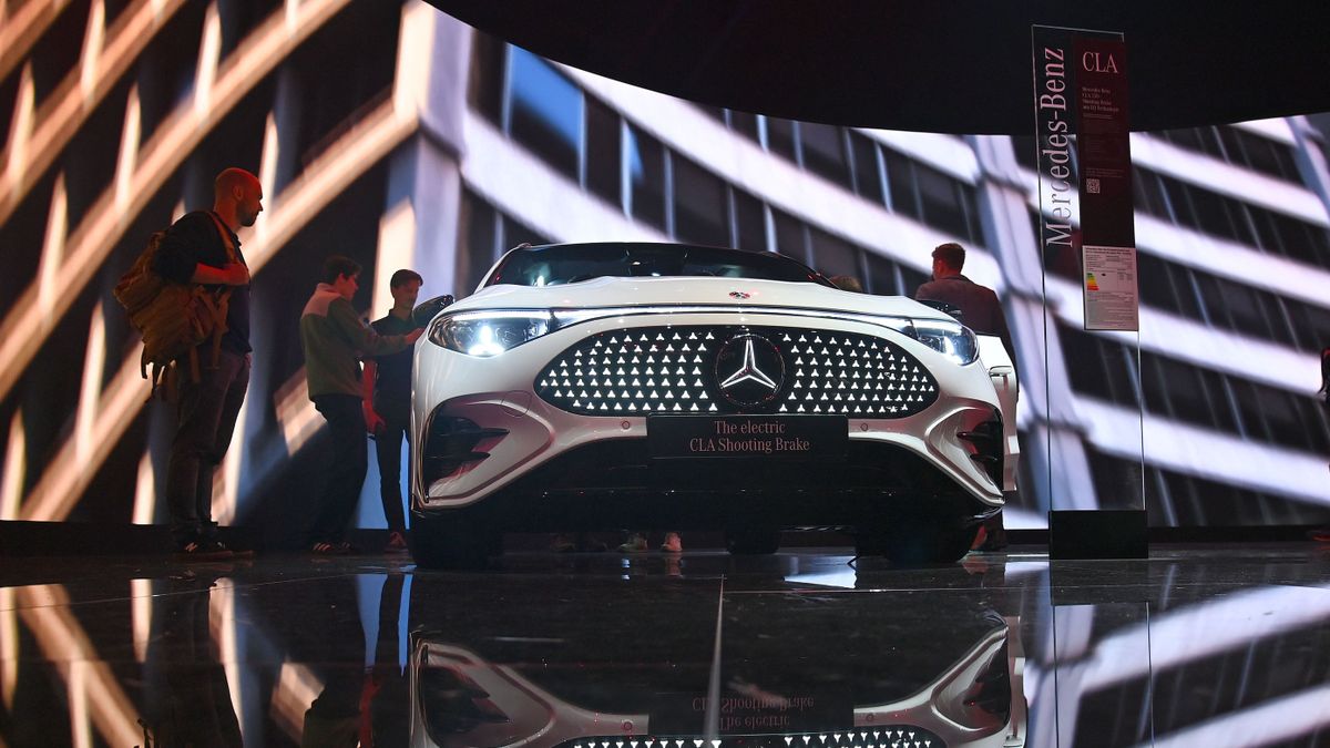 IAA Mobility 2025 at the Munich Trade Fair Centre from September 9 to 14, 2025. Mercedes-Benz kecskeméti gyár mercedes cla