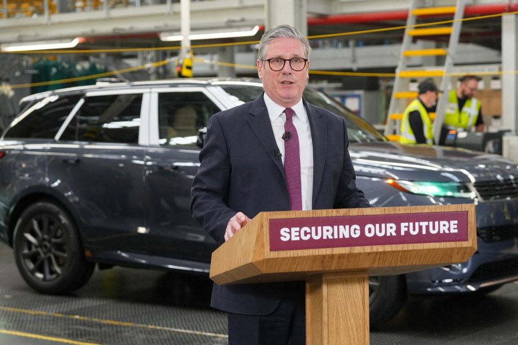 Starmer Jaguar Land Rover