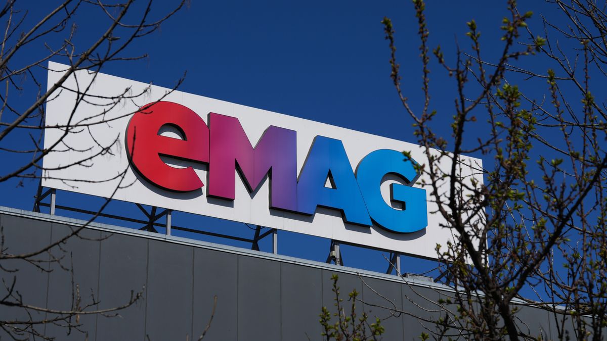 The,Logo,Sign,Of,Emag,Online,Retail,Shop,Store,In