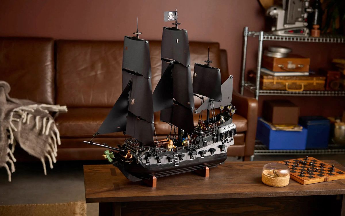 Lego propose de reconstituer le navire "Black Pearl" du film "Pirates des Caraïbes"