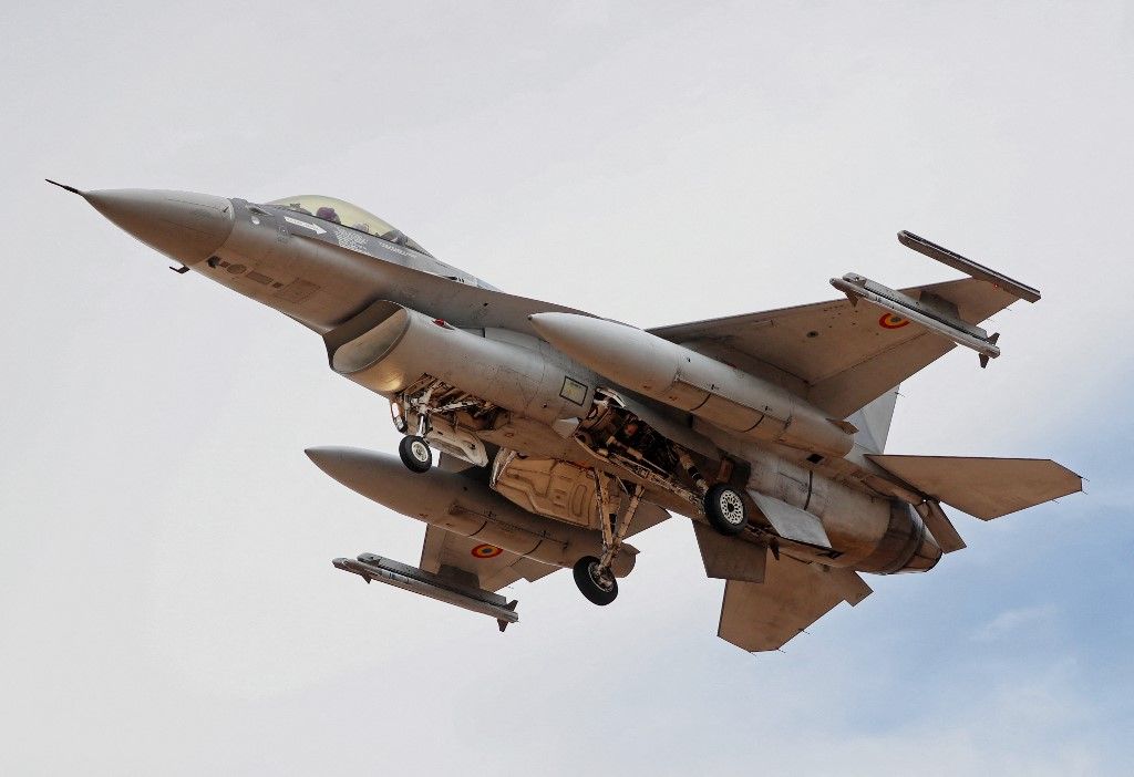 Orosz drón Románia felett – felküldték az F-16-osokat