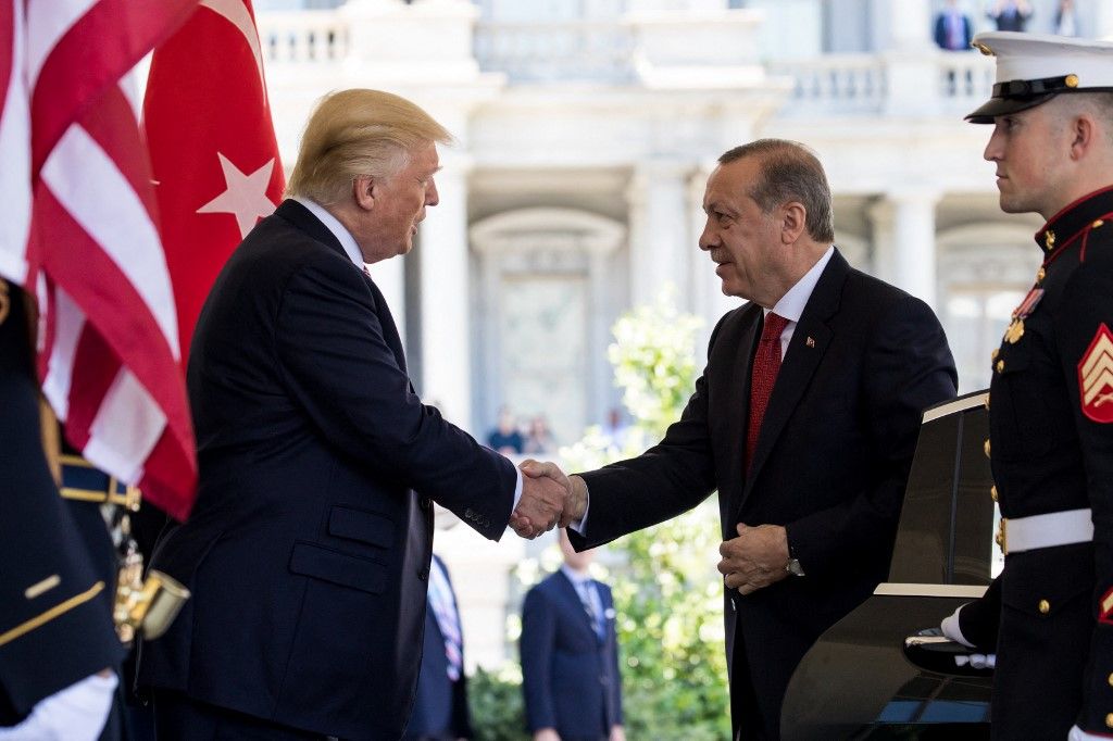 erdogan President Trump Hosts Turkey's President Erdogan At The White House