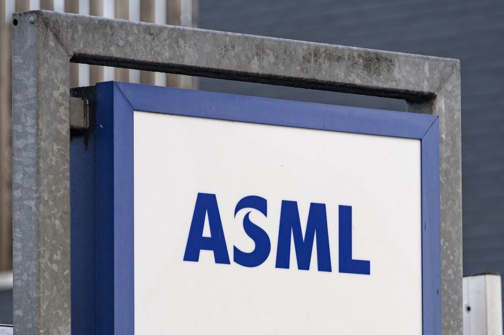Logo Of ASML At The Headquarters